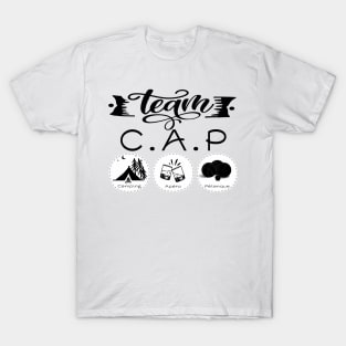 Team CAP Camping Apéro Pétanque T-Shirt